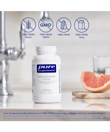 Pure Encapsulations Phosphatidylcholine Softgel Capsules - 90 Count - Buy Online on GoSupps.com