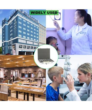 158pcs Optical Trial Lens Set Optometry Kit Eye Protection Accessories Metal Rim Aluminum Case for Optical Shop Vision Care Center(Color:A Size:158pcs) 158pcs A - Buy Online on GoSupps.com