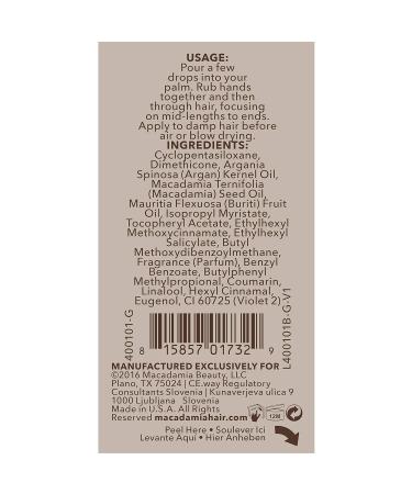 Buy Macadamia Professional Nourishing Moisture Oil Treatment - 30ml | International Shipping Available - Buy Online on GoSupps.com