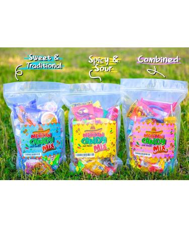 Mexican Candy Mix Assortment - 90 Count Spicy & Sweet Dulces Mexicanos | Best Sellers by JVR TRADE - Buy Online on GoSupps.com