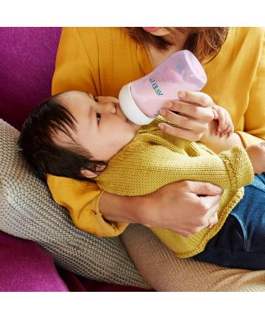 Philips AVENT Natural 260 ml Bottle Pink 2 Count (Pack of 1) - Buy Online on GoSupps.com