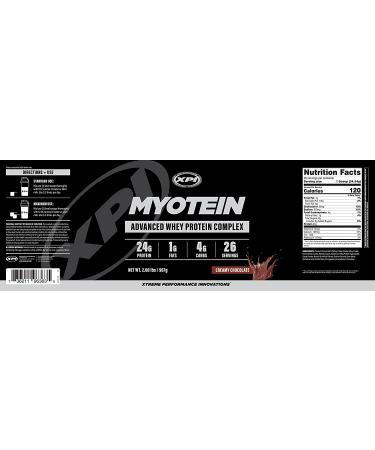XPI Myotein Protein Powder 2lbs (Creamy Chocolate) - Premium Whey Protein Blend for Great Taste & Results - Buy Online on GoSupps.com