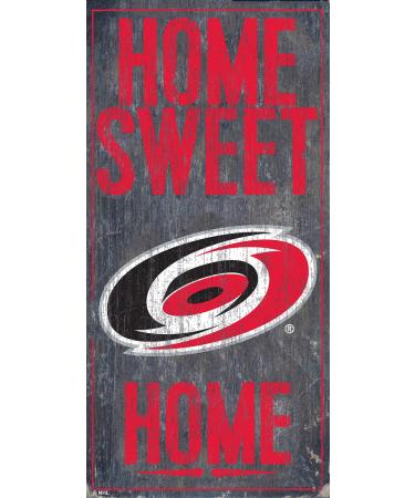 Fan Creations NHL Carolina Hurricanes Unisex Carolina Hurricanes Home Sweet Home Team Color 6 x 12