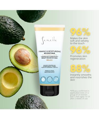 Senelle - Firming Body Lotion | Hydrating and Nourishing Formula | Ol oactif Pomegranate | Avocado Oil | High Molecular Hyaluronic Acid | Honey | Shea Butter | Suitable for All Skin Types | 200 ml - Buy Online on GoSupps.com
