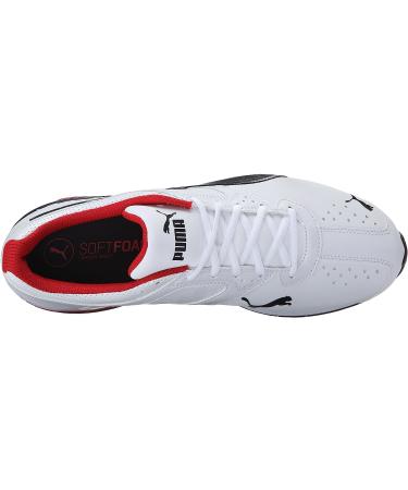 PUMA Men's Tazon 6 Sneaker - White/Black/Silver - Size 10 - Buy Online on GoSupps.com