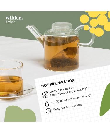 Wilden Herbals Remedium n.7 Detox - Tisane D purative - M lange de Herbes D toxifiantes pour Eliminer l'Exc s de Toxines - 10 Sachets - Buy Online on GoSupps.com