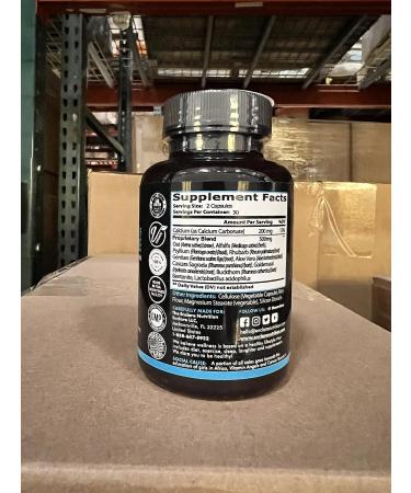 Detox Ease Colon Cleanse - Natural Vegan Diet Pills for Healthy Bowel Movements & Digestive Health - Buy Online on GoSupps.com