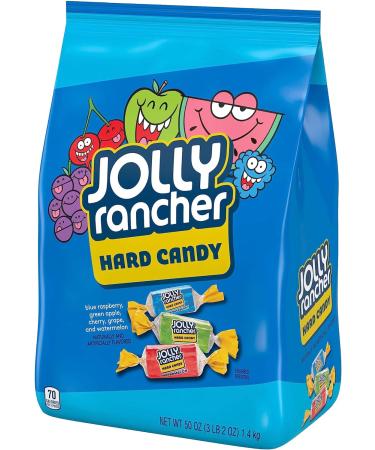 Jolly Rancher Bulk Hard Candy - Original Fruit Flavours Variety Bag - 3lb (1.4kg) Fruit 1.4 kg (Pack of 1) - Buy Online on GoSupps.com