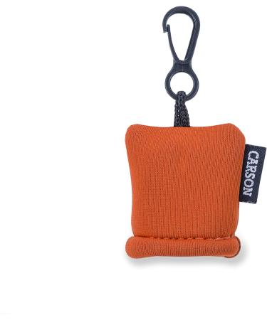 Carson Stuff-It Microfiber Lens Cloth - 6.25 x 6.25 for Eyeglasses Smartphones Tablets & Cameras - Orange (SN-40OR) - International Shipping Available - Buy Online on GoSupps.com