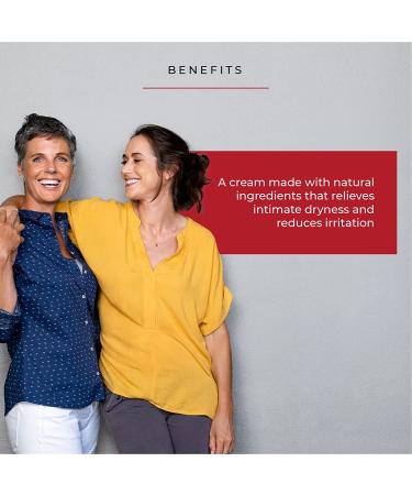 Vaginal Moisturizer w/DHEA for Itching, Burning, & Redness - Hormone-Free with Organic Extracts - Intimate Skin Care Cream for Menopause Discomfort - 2 Fl Oz (Pack of 2) - Buy Online on GoSupps.com