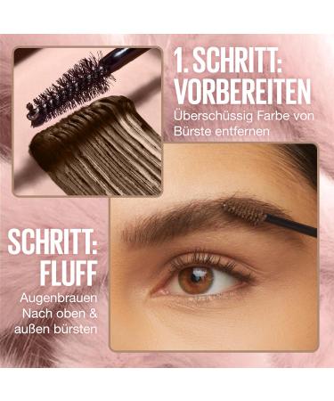  Maybelline Maybelline New York Superfluff Brow Mousse 262 Black Brown airy makeup for soft and voluminous brows 5 ml - Buy Online on GoSupps.com