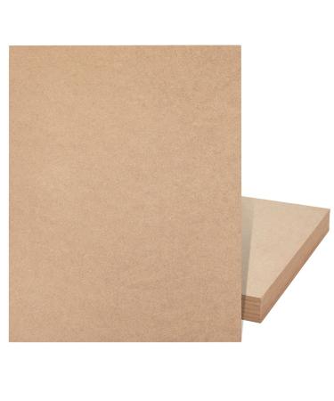 1/4 In MDF Wood Chipboard Sheets for Crafts, Engraving, Painting (11x14 in, 6 Pack) - Buy Online on GoSupps.com