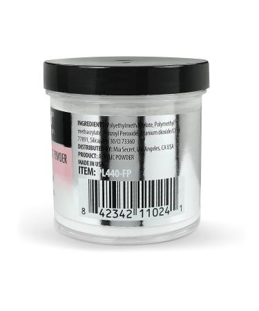 Mia Secret Frosted Pink Acrylic Powder (PL0-FP) - 4oz | Professional Grade - Buy Online on GoSupps.com
