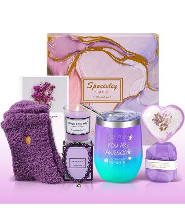 Gifts for Women Birthday Gifts for Women Friendship Relaxing Spa Gift Box Basket Self Care Gifts for Women Valentines Mothers Day Christmas Gifts for Women Mom Wife Girlfriend Friends Sis