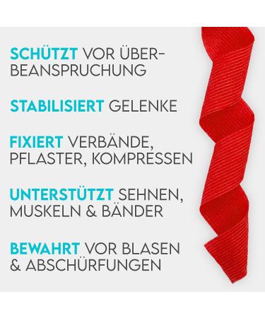 Hund ist K nig Self-Adhesive Elastic Binding Bandage 12x4.7m - Ideal for Humans & Animals - 12 Rolls (5cm x 4.7m) Red - Shop Now! - Buy Online on GoSupps.com