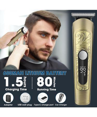 Beard Trimmer for Men - 6-in-1 Waterproof Hair Clipper & Electric Razor | Professional Grooming Kit for Mustache Face Body Nose & Ear Hair - Buy Online on GoSupps.com