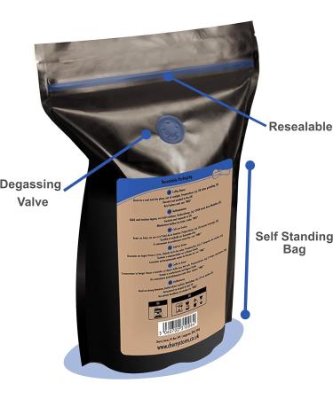 Cherry Storm - Sparkling Water Decaf - Decaffeinated Coffee Beans - 500g - 100% Arabica - Buy Online on GoSupps.com