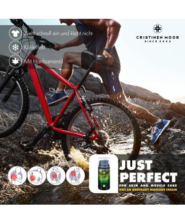 Sports Balm Protect | Hemp Oil Creme for Muscle Relaxation | Vegan Massage Balm | Hygienic Packaging | Made in Germany - Buy Online on GoSupps.com