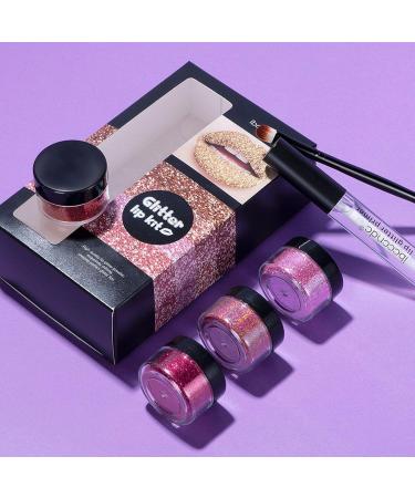 Yiida Glitter Lip Glaze | Long Lasting Lipstick for Plump Lips | Perfect for Valentine's Day & Birthdays - Buy Online on GoSupps.com