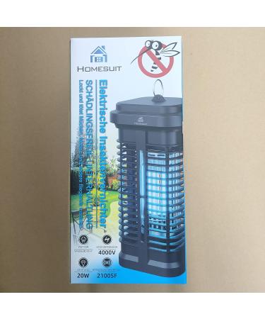 Buy Homesuit 20W Electric Insect Killer - Effective Mosquito Trap & Zapper for Indoor & Garden Use - International Shipping Available - Buy Online on GoSupps.com