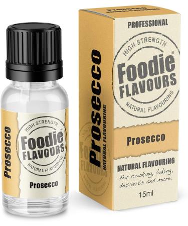 Prosecco Natural Flavouring - Foodie Flavours - 15ml - Buy Online on GoSupps.com