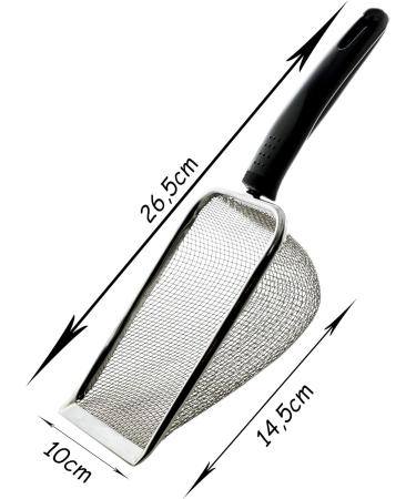 TropicShop Terrarium Metal Shovel for Reptile Waste Sand Sieve Pooper Shovel for Terrarium Cleaning - Buy Online on GoSupps.com