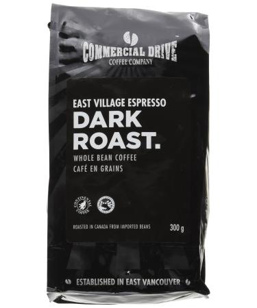 The Commercial Drive Coffee Company Small Batch Ethically Sourced Dark Roast Espresso Whole Bean Coffee 300g