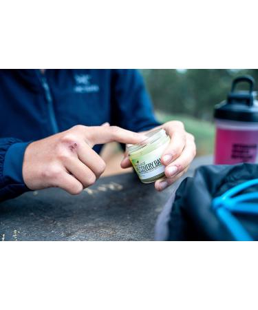 Red Leaf Recovery Balm - Herbal Skin Salve with Organic Yarrow for Soothing Healing. Scented with Yarrow & Peppermint Oil - Buy Online on GoSupps.com