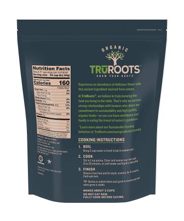 TruRoots Organic Quinoa 32oz | USDA Certified, Non-GMO Project Verified - Buy Online on GoSupps.com
