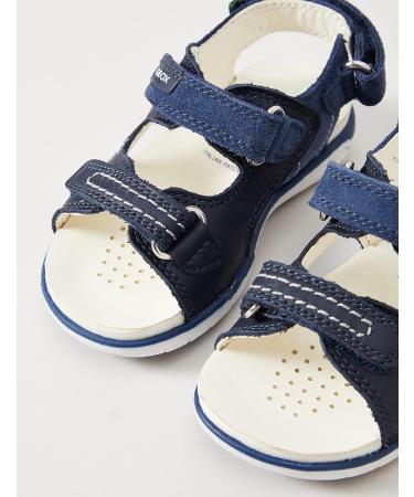 Geox Baby Boy's Sandal Delhi C - Navy | Size 7.5 UK Child - Buy Online on GoSupps.com