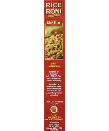 Rice-A-Roni Rice Pilaf 7.2oz (2 Pack) - Delicious Side Dish Mix - Buy Online on GoSupps.com