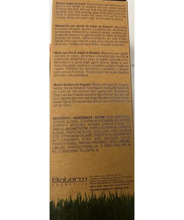 Salerm Biokera Natura Argan Mask 6.8oz (200mL) - Pack of 2 | Hydrating Hair Treatment - Buy Online on GoSupps.com