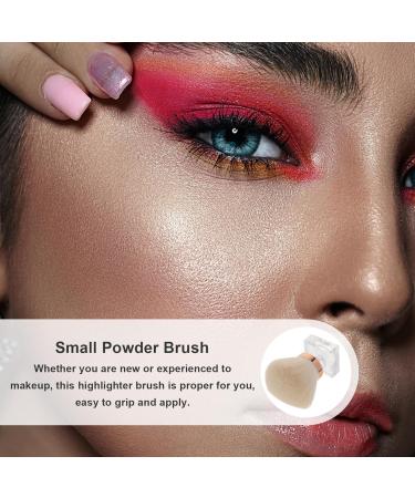 NUSITOU Acrylic highlighter blush brush small brush for makeup cheek loose powder brush tool hand use nail brush mineral Miss small brush Aromatherapy cosmetic highlighter brush - Buy Online on GoSupps.com