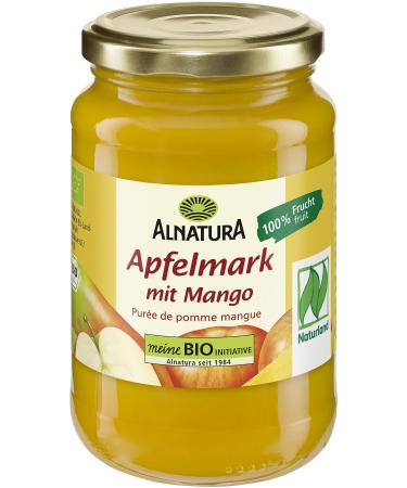 Alnatura organic apple puree with mango vegan pack of 6 (6 x 360 g)