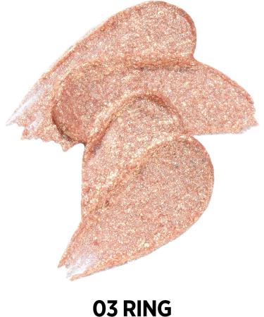 UNICORN GLOW Gleam Eye Glitter 03 Ring - 0.14 oz. / 4 g - Sparkle and Shine with Unicorn-Inspired Eye Glitter - Buy Online on GoSupps.com