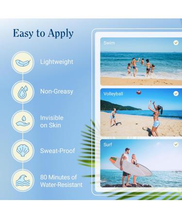 Florida Glow Water Based Sunscreen Lotion SPF 50 8 OZ Pack of 1 - Florida keys and Hawaii act 104 reef compliant (oxybenzone and octinoxate free)- great for Kids and sports Single - Buy Online on GoSupps.com