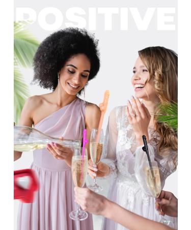 Bachelorette Party Supplies Straws 15+1 Naughty Drinking Straws Pennis Straws Party Pack Crazy Straws Bride Party - Buy Online on GoSupps.com
