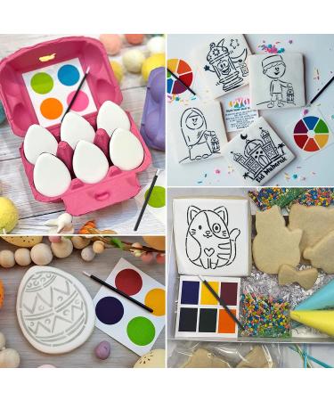 100PCS Disposable Nail & Lip Brushes for Makeup & PYO Cookie Painting - Black - Buy Online on GoSupps.com
