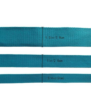 Cotton Webbing 3/4 Inch 15 Yards Mediumweight Polyester Cotton Strap for Tote Bags Crafts - Black - Buy Online on GoSupps.com