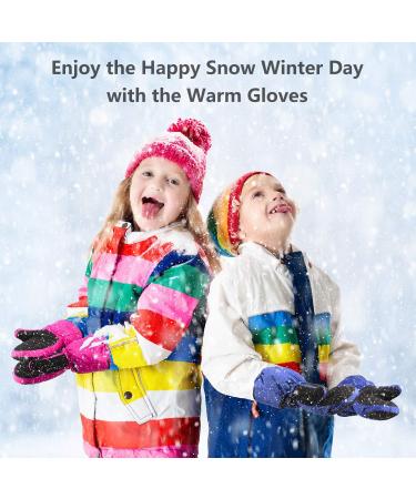 FreeToo Waterproof & Windproof Ski Gloves for Kids | Winter F ustlings for Boys & Girls Ages 3-12 | Cold Protection Light & Durable - Blue S (3-6 Years) - Buy Online on GoSupps.com