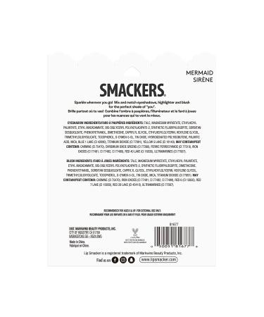 Mermaid Shimmer Eyeshadow Palette | Lip Smacker Sparkle & Shine | Christmas Makeup Collection - Buy Online on GoSupps.com