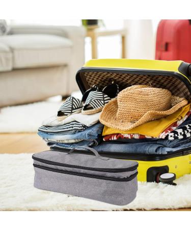 Hair Dryer Travel Bag | Double-Layer Blow Dryers Storage Pouch Bag Waterproof Hair Accessories Tools Storage Blow Dryers Storage Pouch Bag for Travel - Buy Online on GoSupps.com