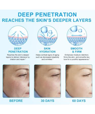 Hyaluronic Acid Powder 120g Hyaluronic Acid Serum Powder for Face & Skin Dual Molecular Weight Deep Hydration Moisture Lock Enhance Skin Elasticity & Barrier - Buy Online on GoSupps.com