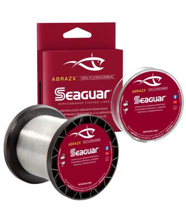 Seaguar AbrazX 100% Fluorocarbon Fishing Line, Clear 200-yards/15-pounds