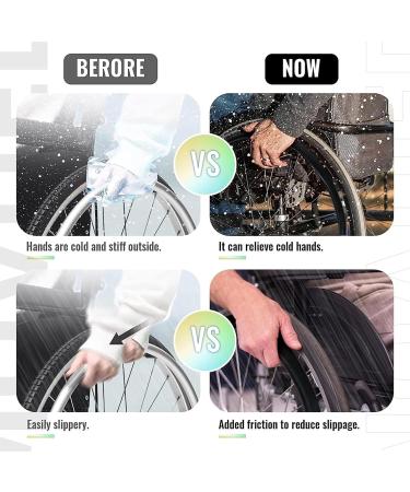 Wheelchair Handrim Covers Silicone Wheelchair Push Rim Covers Non-Slip Wear-Resistant Hand Push Cover Wheelchair Handrim Covers (Color : 004 Size : 22in) 22in 004 - Buy Online on GoSupps.com