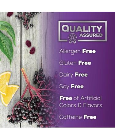 Elderberry Gummies - 3X Strength Black Elderberry Immune Support Gummy with Vitamin C D3 and Zinc for Kids & Adults Immune Health Support Supplement Gummy Black Elder Berry Vitamins - 120 Gummies 120 Count (Pack of 1) - Buy Online on GoSupps.com