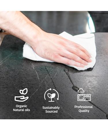 Original Soapstone Oil - Food Safe Natural Oils for Kitchen Countertops & Cutting Boards - Organic Wax Finish (8 oz) - International Shipping Available - Buy Online on GoSupps.com