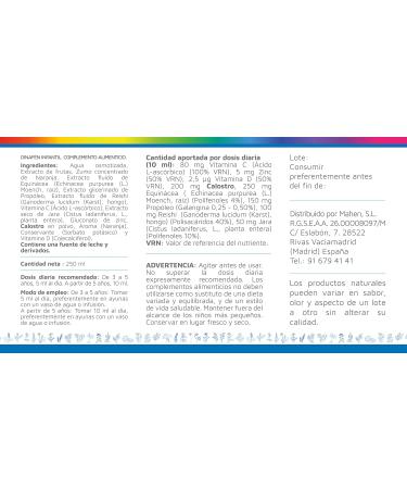  Laboratorios Mahen Laboratorios Mahen Dinaf n children's 250 ml - Defenses - Buy Online on GoSupps.com