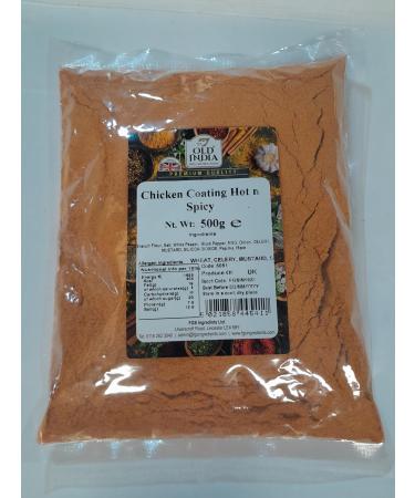 Old India Chicken Coating Hot n Spicy 500g