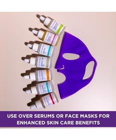 Skin Republic Silicone Reusable Face Mask For Skin Hydration Serum Absorption Reusable Silicone Mask - Buy Online on GoSupps.com